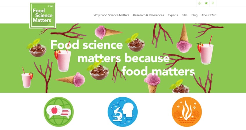 FMC Food Science Matters Home Page